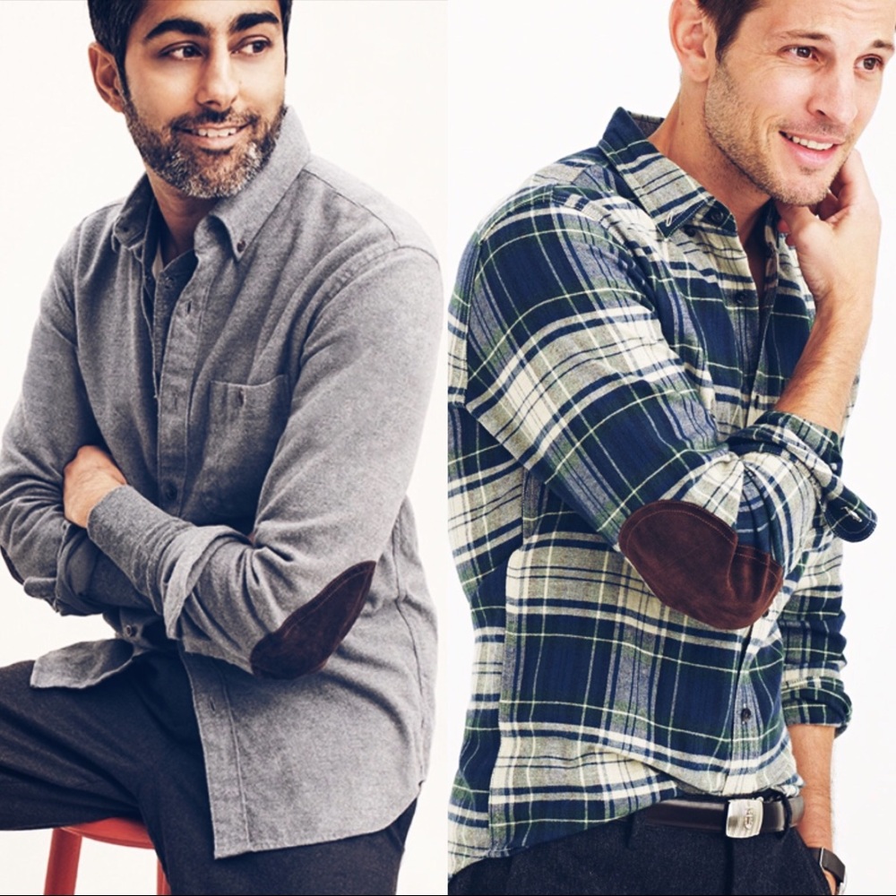 J. Crew | Elbow Patch Flannel